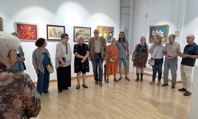 El Col·lectiu d'Artistes de Sants celebra 40 anys amb una exposició a les Cotxeres