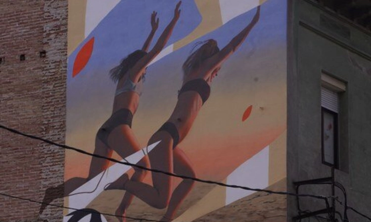 Un mural de l’artista molletà Dase podria ser un dels millors del món